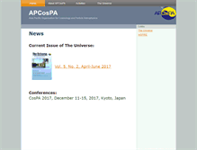 Tablet Screenshot of apcospa.org